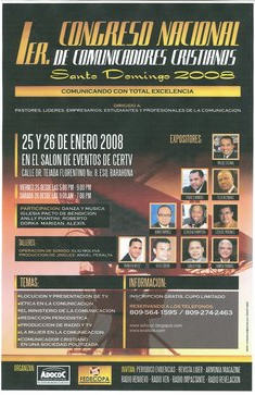 Enlace: 1er Congreso Comunicadores Cristianos R.D.