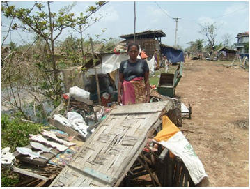 Foto: necesitados en Myanmar