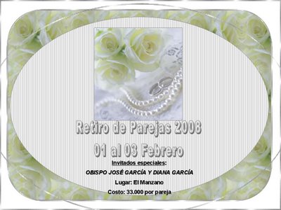 Enlace: Retiro de Matrimonios Chile 2008