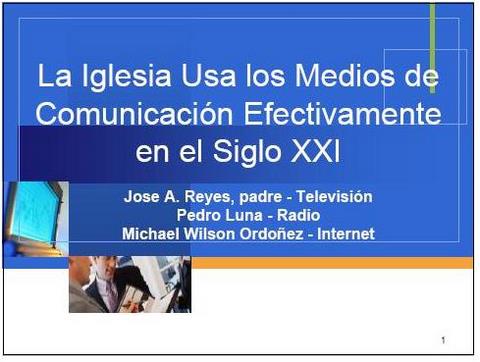 Enlace: Usando Medios de Comunicacion Efectivamente Internet